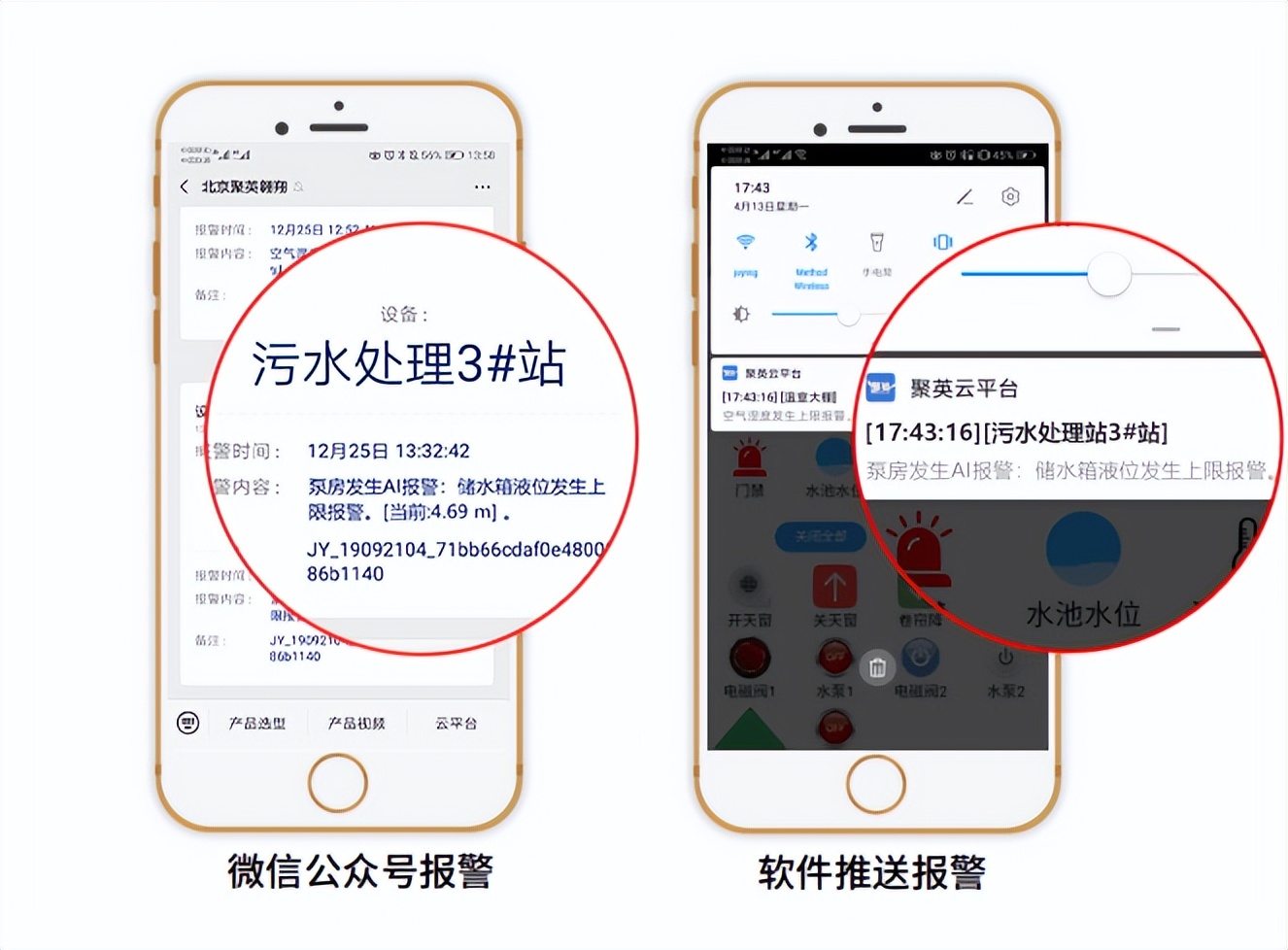 微信公众号报警
