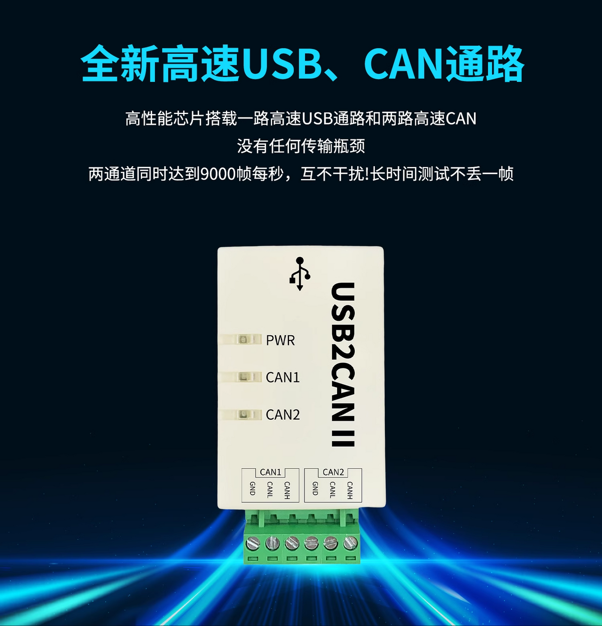 CAN转USB转换器 CAN转USB转换器