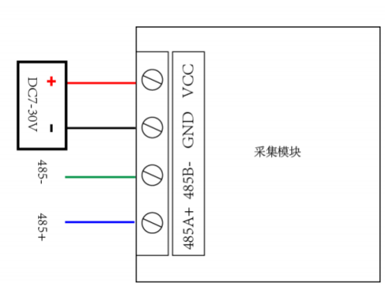 聚英光照传感器接线方式