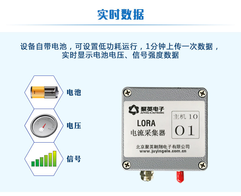 LORA电流采集器实时数据