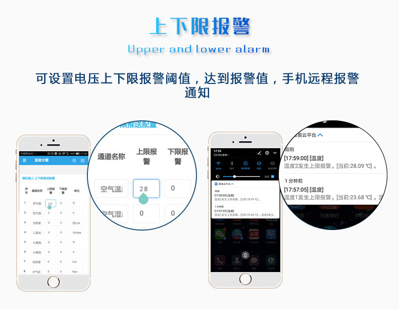 LORA电压采集器报警